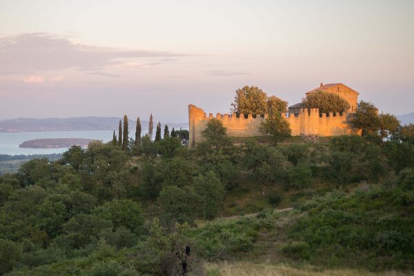 Sunset at the fortress